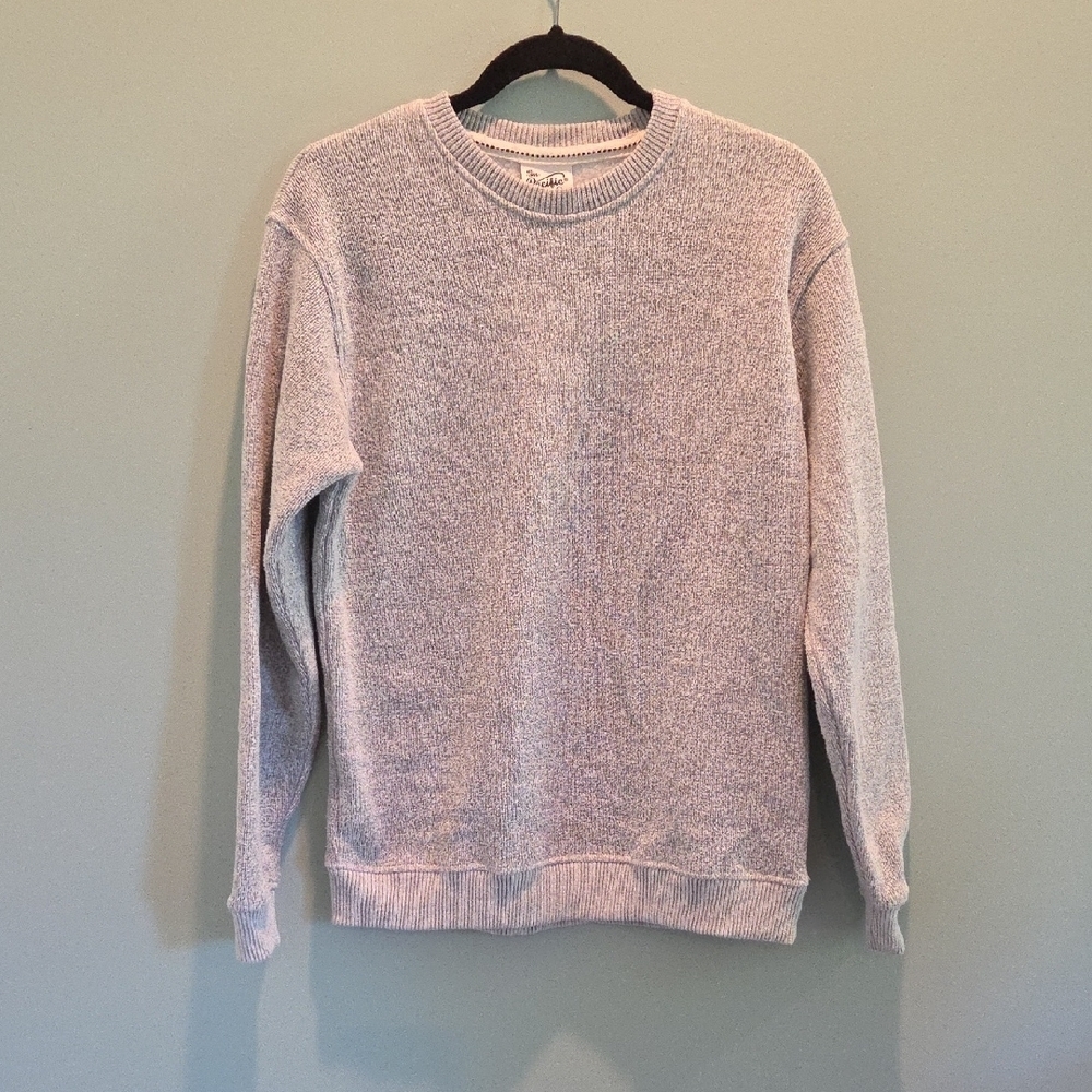 PACIFIC & COMPANY Crew Neck Sweater Soft Cozy Gray Knit Women's Small